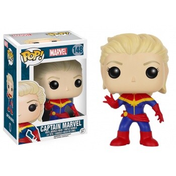 Funko POP: Marvel - Unmasked Captain Marvel