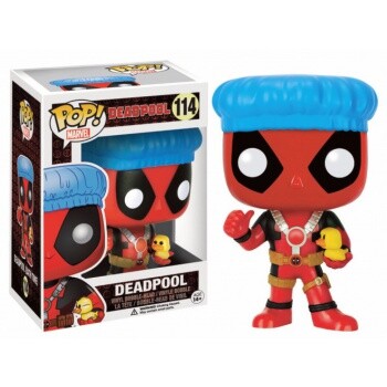 Funko POP: Marvel - Deadpool Shower Cap and Ducky