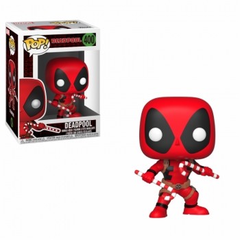 Funko POP: Holiday - Deadpool with Candy Canes