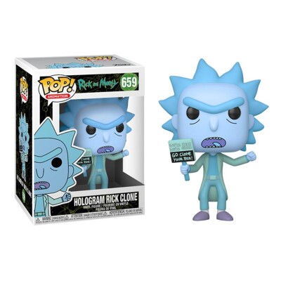 Funko POP: Rick & Morty - Hologram Rick Clone