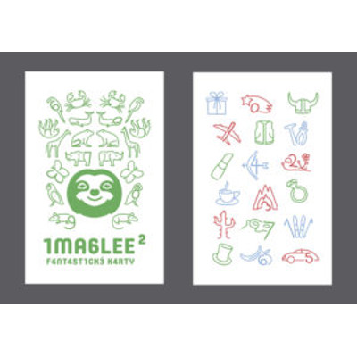 Imaglee - Fantastické karty: Zelená krabička (lenochod)