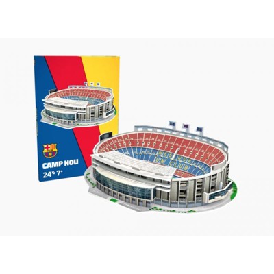 Nanostad Mini: 3D puzzle fotbalový stadion Spain - Camp Nou (FC Barcelona)