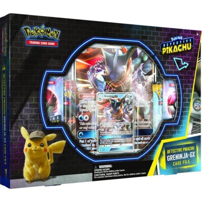 Pokémon TCG: Detective Pikachu Greninja-GX Case