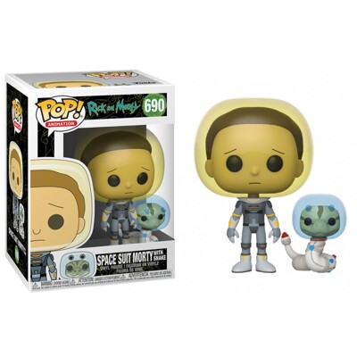 Funko POP: Rick & Morty - Space Suit Morty with Snake
