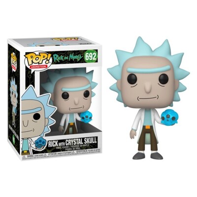 Funko POP: Rick & Morty - Rick with Crystal Skull