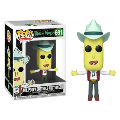 Funko POP: Rick & Morty - Mr. Poopy Butthole Auctioneer