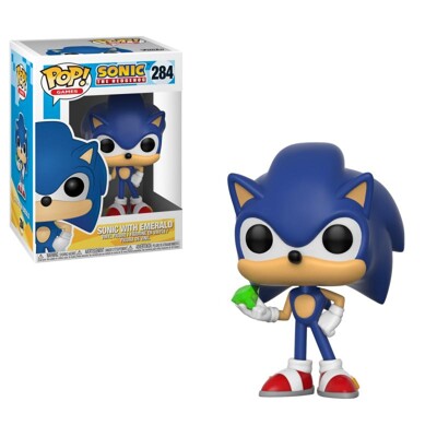 Funko POP: Sonic - Sonic with Emerald