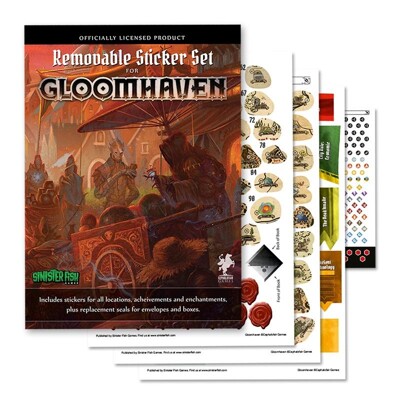 Gloomhaven - Removable Sticker Set