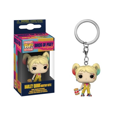 Funko POP: Keychain Birds of Prey - Harley Quinn (Boobytrap Battle)