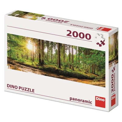 Puzzle Panoramic - Svítání v lese (2000 dílků)
