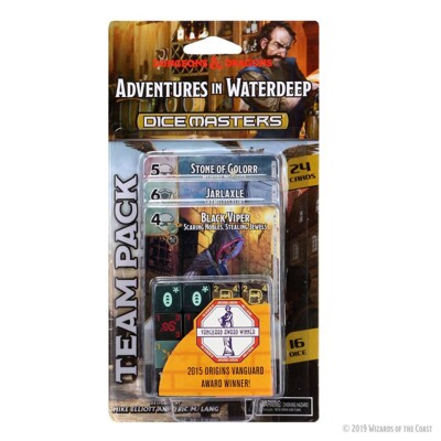 The Dungeons & Dragons Dice Masters: Adventures in Waterdeep Team Pack