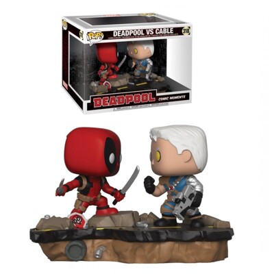 Funko POP: Movie Moments Marvel - Deadpool vs Cable