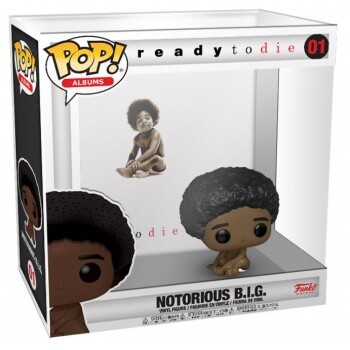 Funko POP: Notorious B.I.G. - Biggie Smalls with Acrylic Case (Ready to Die Album)