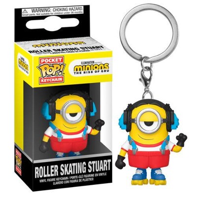 Funko POP: Keychain Minions 2 - Roller Skating Stuart