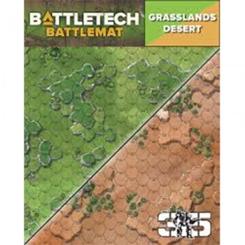 BattleTech: Battle Mat Grasslands Desert