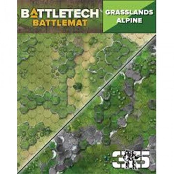 BattleTech: Battle Mat Grasslands Alpine