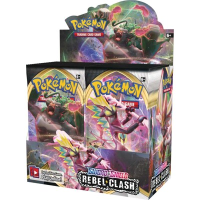 Pokémon Sword & Shield - Rebel Clash - Booster box (36 Boosters)