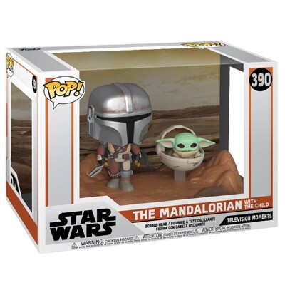 Funko POP: Movie Moments Star Wars: Mandalorian - Mandalorian & Child