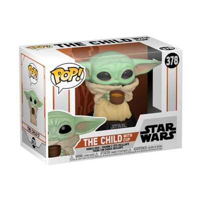 Funko POP: Star Wars: Mandalorian - The Child with cup