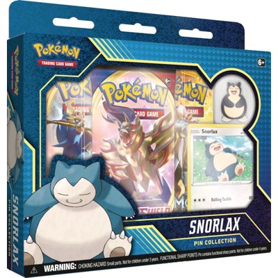 Pokémon TCG: Sword & Shield Pin Collection - Snorlax