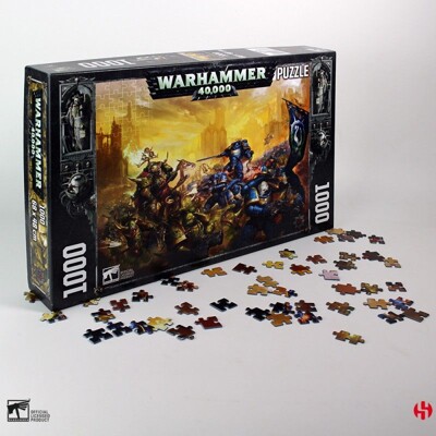 Puzzle Warhammer 40K - Dark Imperium (1000 dílků)