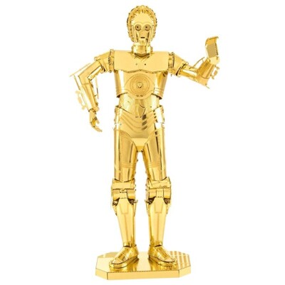 Metal Earth kovový 3D model - Star Wars Gold C-3PO