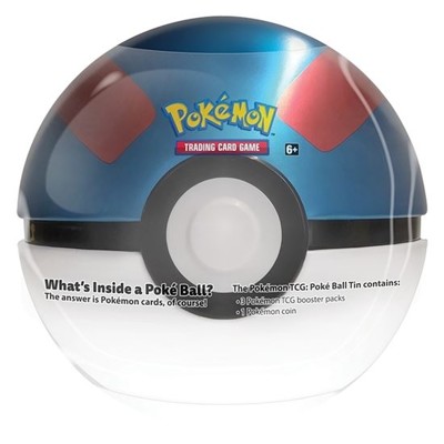 Pokémon TCG: Pokéball Tin - Great Ball (Summer 2020)