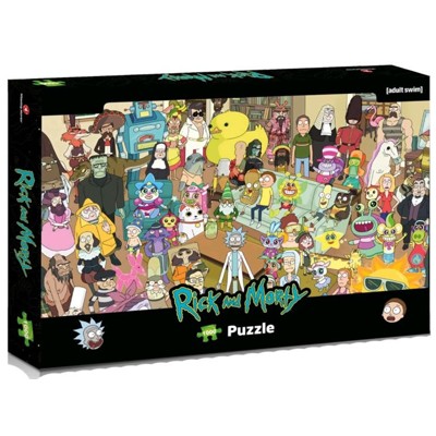 Puzzle - Rick and Morty (1000 dílků)