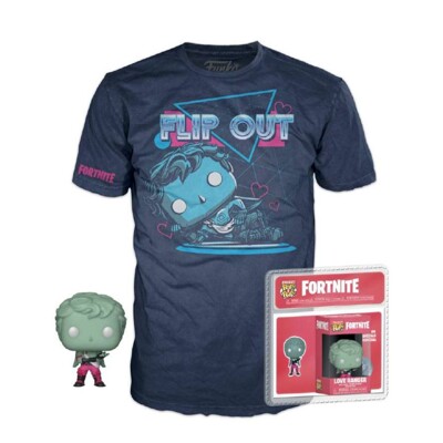 Funko Pocket POP Tee Box: Fortnite - Love Ranger, Funko figurka a tričko, Velikost - XL