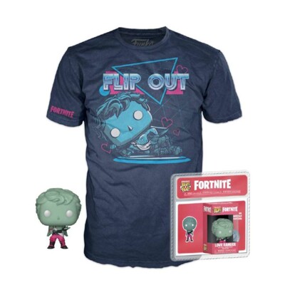 Funko Pocket POP Tee Box: Fortnite - Love Ranger, Funko figurka a tričko, Velikost - S