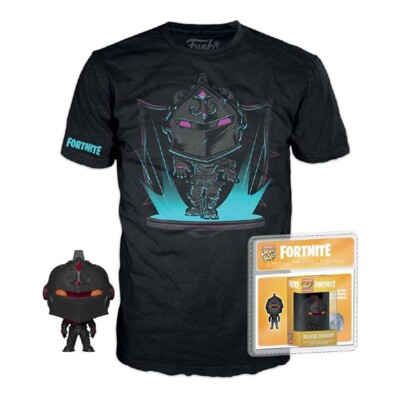 Funko Pocket POP Tee Box: Fortnite - Black Knight, Funko figurka a tričko, Velikost - L