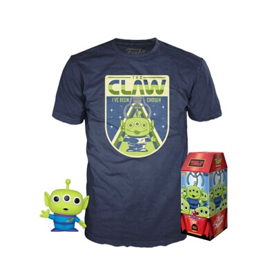 Funko POP Tee Box: Toy Story - The Claw (heo ecx), Funko figurka a tričko, Velikost - XL