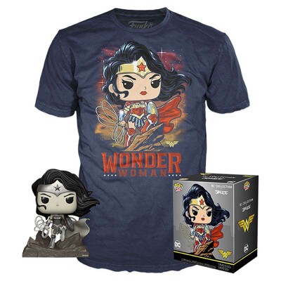 Funko POP Tee Box: DC Jim Lee - Wonder Woman, Funko figurka a tričko, Velikost - XL