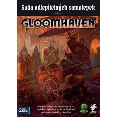 Gloomhaven - odlepitelné samolepky