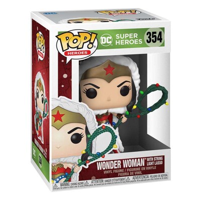 Funko POP: DC Holiday - Wonder Woman with Lights Lasso