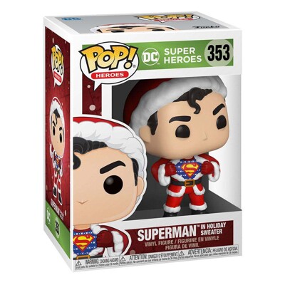 Funko POP: DC Holiday - Superman with Sweater