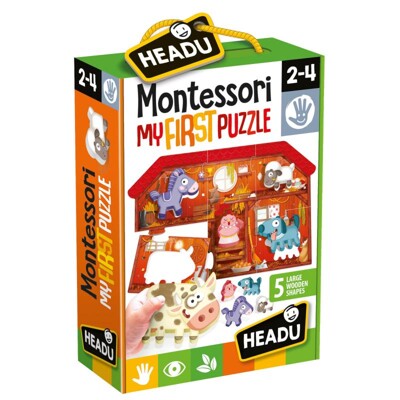 HEADU - Montessori - Moje první puzzle - Farma