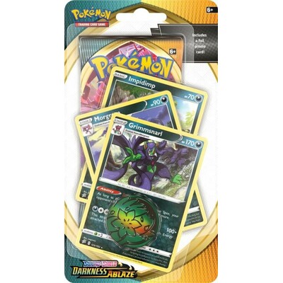 Pokémon Sword & Shield - Darkness Ablaze Premium Checklane booster - Grimmsnarl