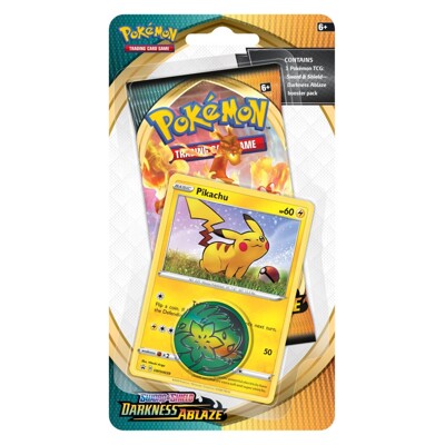 Pokémon Sword & Shield - Darkness Ablaze Checklane booster - Pikachu