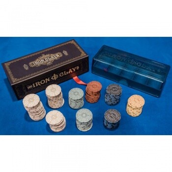 Iron Clays 200 Printed Box with Chips