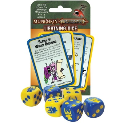 Munchkin Warhammer: Age of Sigmar - Lightning Dice