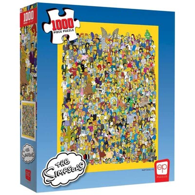 Puzzle - The Simpsons - Cast of Thousands (1000 dílků)