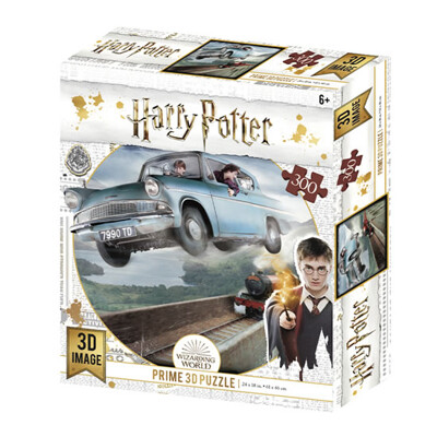 Puzzle - Harry Potter - Ford Anglia 3D (300 dílků)