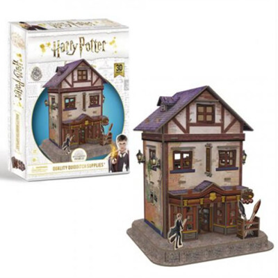 3D Puzzle - Harry Potter - Příčná ulice potřeby pro famfrpál (78 dílků)