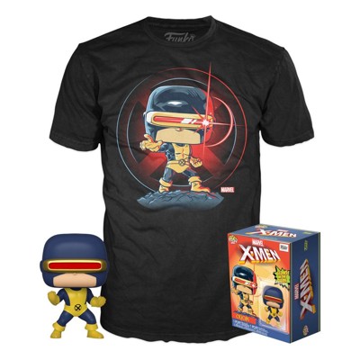 Funko POP Tee Box: Marvel 80th - First Appearance - Cyclops, Funko figurka a tričko S