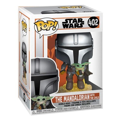 Funko POP: Star Wars - The Mandalorian - Mando Flying with Jet Pack