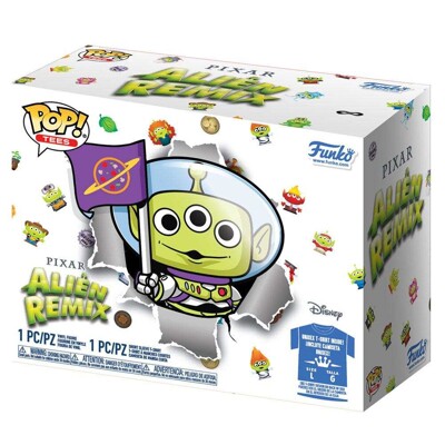 Funko POP Tee Box: Toy Story - Alien As Buzz, Funko figurka a tričko, Velikost - S