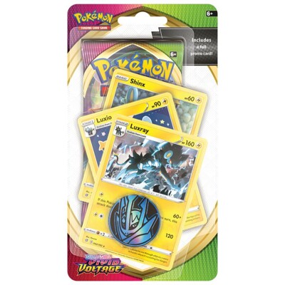 Pokémon Sword & Shield - Vivid Voltage Premium Checklane booster - Luxray