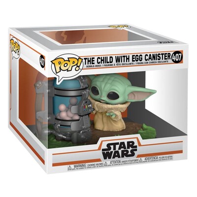 Funko POP: Deluxe Star Wars - The Mandalorian - The Child With Egg Canister