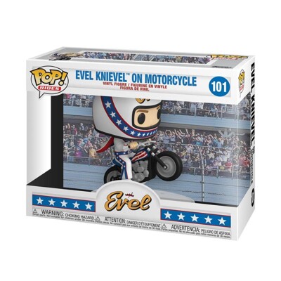 Funko POP Rides: Evel Knievel - Evel Knievel on Motorcycle